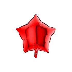 Cansüs 45 cm Kırmızı Yıldız Folyo Balon