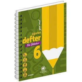 Çanta Yayıncılık - 6. Sınıf Fen Bilimleri Okula Yardımcı Öğreten Defter