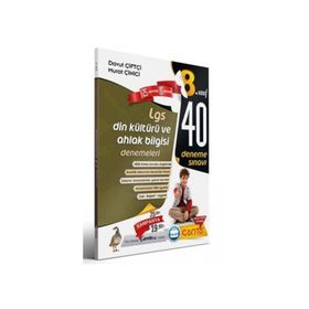Çanta Yayıncılık 8. Sınıf Din Kültürü LGS 40 Deneme Sınavı