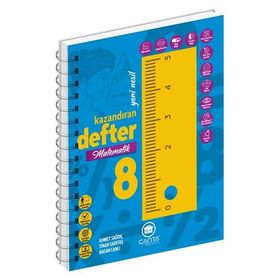 Çanta Yayıncılık 8. Sınıf Matematik Okula Yardımcı Kazandıran Defter