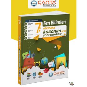 Çanta Yayınları - 2023 7.Sınıf Etkinlikli Fen Bilimleri Soru Bankası