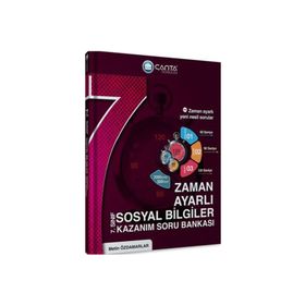 Çanta Yayınları 2023 7. Sınıf Sosyal Bilgiler Zaman Ayarlı Kazanım Soru Bankası
