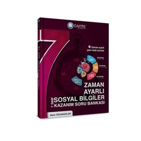 Çanta Yayınları 2023 7. Sınıf Sosyal Bilgiler Zaman Ayarlı Kazanım Soru Bankası
