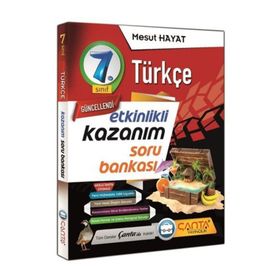 Çanta Yayınları 2023 7. Sınıf Türkçe Etkinlikli Kazanım Soru Bankası