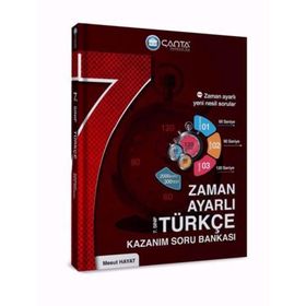 Çanta Yayınları 2023 7. Sınıf Türkçe Etkinlikli Kazanım Soru Bankası