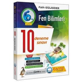 Çanta Yayınları 6. Sınıf Fen Bilimleri Deneme Sınavı