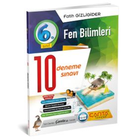 Çanta Yayınları 6. Sınıf Fen Bilimleri Deneme Sınavı