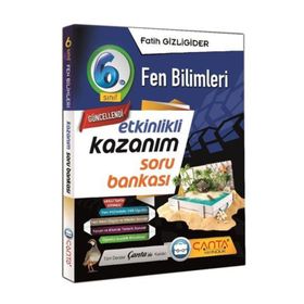 Çanta Yayınları 6. Sınıf Fen Bilimleri Etkinlikli Kazanım Soru Bankası
