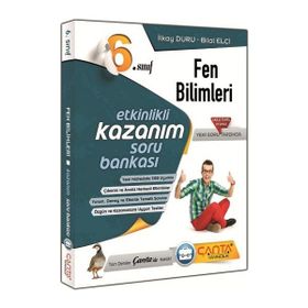 Çanta Yayınları - 6. Sınıf Fen Bilimleri Etkinlikli Soru Bankası