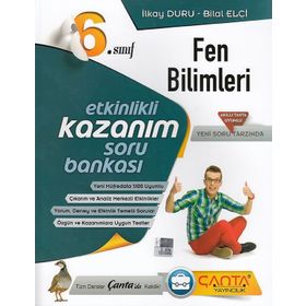 Çanta Yayınları - 6. Sınıf Fen Bilimleri Etkinlikli Soru Bankası