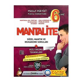 Çanta Yayınları 6. Sınıf Mantalite 2021-2022 Soru Bankası