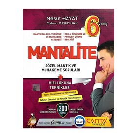 Çanta Yayınları 6. Sınıf Mantalite 2021-2022 Soru Bankası
