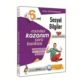 Çanta Yayınları 6. Sınıf Sosyal Bilgiler Etkinlikli Kazanım Soru Bankası