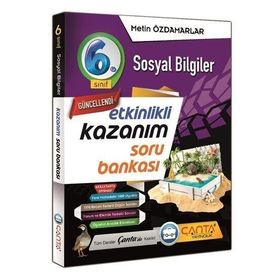 Çanta Yayınları 6. Sınıf Sosyal Bilgiler Etkinlikli Kazanım Soru Bankası