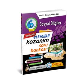 Çanta Yayınları 6. Sınıf Sosyal Bilgiler Etkinlikli Kazanım Soru Bankası
