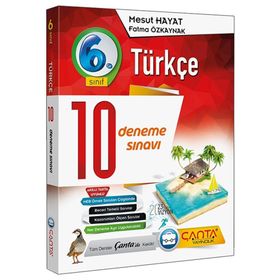 Çanta Yayınları 6. Sınıf Türkçe 10 Deneme