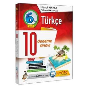 Çanta Yayınları 6. Sınıf Türkçe 10 Deneme