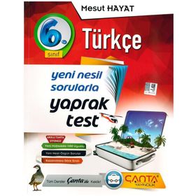 Çanta Yayınları 6. Sınıf Türkçe Yaprak Test