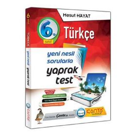Çanta Yayınları 6. Sınıf Türkçe Yaprak Test