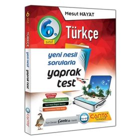 Çanta Yayınları 6. Sınıf Türkçe Yaprak Test