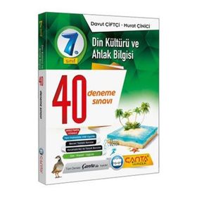 Çanta Yayınları 7. Sınıf Din Kültürü ve Ahlak Bilgisi 40 Deneme