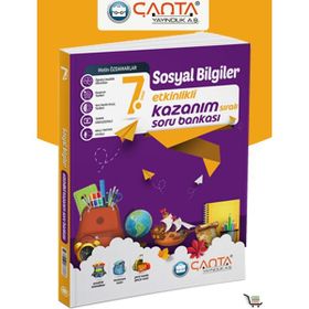 Çanta Yayınları 7. Sınıf Etkinlikli Sosyal Bilgiler Soru Bankası 2024