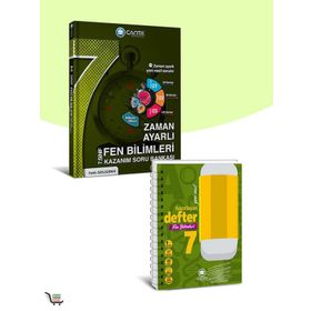 Çanta Yayınları 7.Sınıf Fen Bilimleri Defter ve Kazanımlı Soru Bankası Seti