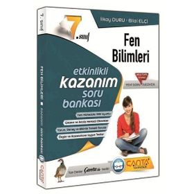 Çanta Yayınları 7. Sınıf Fen Bilimleri Etkinlikli Kazanım Soru Bankası
