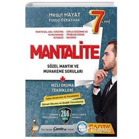 Çanta Yayınları 7. Sınıf Mantalite Sözel Mantık ve Muhakeme Soruları