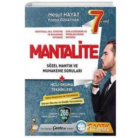 Çanta Yayınları 7. Sınıf Mantalite Sözel Mantık ve Muhakeme Soruları