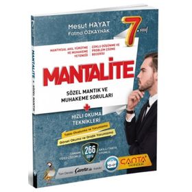 Çanta Yayınları 7. Sınıf Mantalite Sözel Mantık ve Muhakeme Soruları