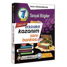 Çanta Yayınları 7. Sınıf Sosyal Bilgiler Etkinlikli Kazanım Soru Bankası