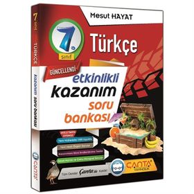 Çanta Yayınları 7. Sınıf Türkçe Etkinlikli Kazanım Soru Bankası