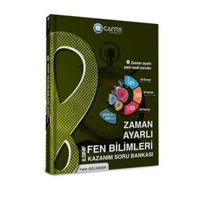Çanta Yayınları 8.Sınıf Fen Bilimleri Zaman Ayarlı Soru Bankası