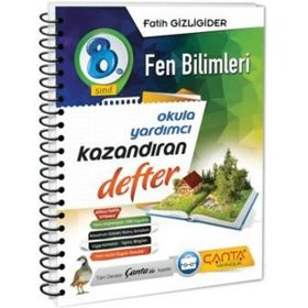 Çanta Yayınları 8. Sınıf LGS Fen Bilimleri Kazandıran Defter
