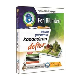 Çanta Yayınları 8. Sınıf LGS Fen Bilimleri Kazandıran Defter