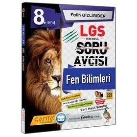 Çanta Yayınları 8. Sınıf LGS Fen Bilimleri Soru Avcısı