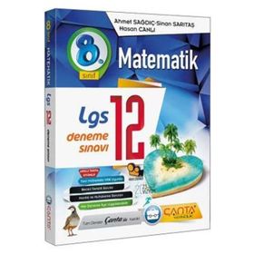 ​Çanta Yayınları 8. Sınıf LGS Matematik 12 Deneme