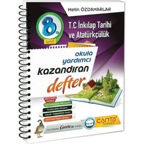 Çanta Yayınları 8. Sınıf LGS T.C İnkılap Tarihi Ve Atatürkçülük Kazandıran Defter