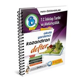 Çanta Yayınları 8. Sınıf LGS T.C İnkılap Tarihi Ve Atatürkçülük Kazandıran Defter