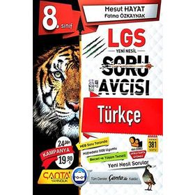 Çanta Yayınları 8. Sınıf LGS Türkçe Soru Avcısı