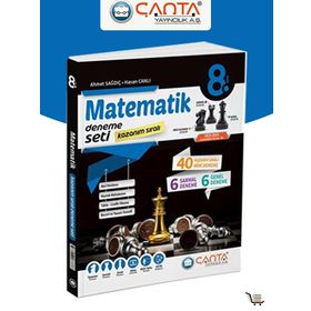 Çanta Yayınları 8. Sınıf Matematik Kazanım Sıralı Deneme Seti