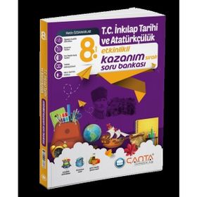 Çanta Yayınları 8. Sınıf T.C. İnkılap Tarihi ve Atatürkçülük Etkinlikli Kazanım Soru Bankası