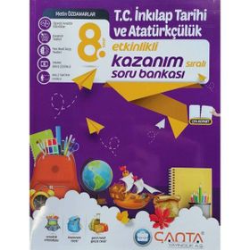 Çanta Yayınları 8. Sınıf T.C. İnkılap Tarihi ve Atatürkçülük Etkinlikli Kazanım Soru Bankası