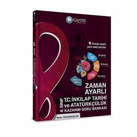 Çanta Yayınları 8.Sınıf T.C. İnkılap Tarihi ve Atatürkçülük Zaman Ayarlı Kazanım Soru Bankası