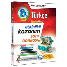 Çanta Yayınları 8. Sınıf Türkçe Etkinlikli Kazanım Soru Bankası