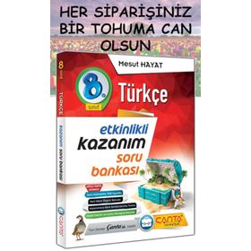 Çanta Yayınları-8.Sinif Türkçe Kazanim Soru Bankasi