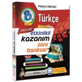 Çanta Yayınları-8.Sinif Türkçe Kazanim Soru Bankasi