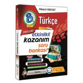 Çanta Yayınları-8.Sinif Türkçe Kazanim Soru Bankasi