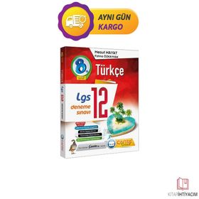 Çanta Yayınları 8. Sınıf Türkçe LGS 12 Deneme Sınavı